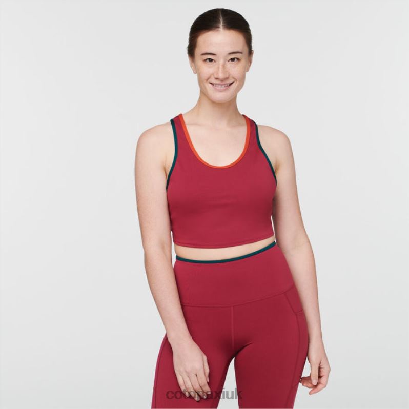 Cotopaxi UK - Origin Raspberry Mari Crop Top Women Cotopaxi X4X0H234
