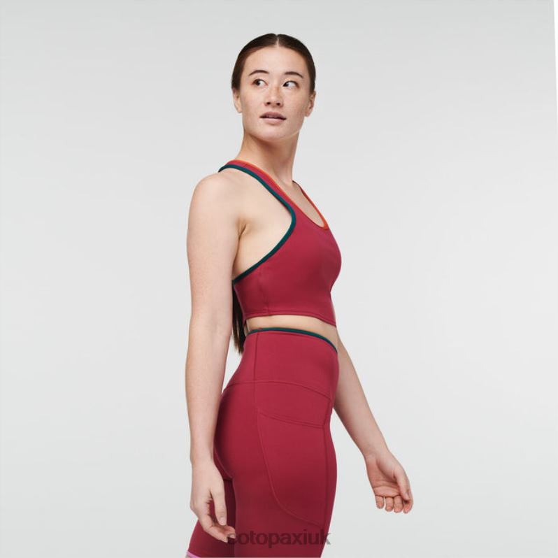 Cotopaxi UK - Origin Raspberry Mari Crop Top Women Cotopaxi X4X0H234
