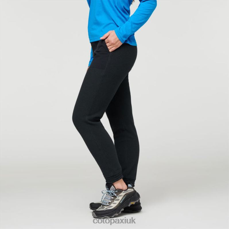 Cotopaxi UK - Abrazo Fleece Jogger Women Brands Black Cotopaxi X4X0H270
