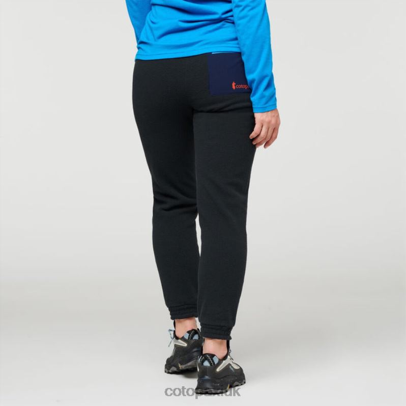 Cotopaxi UK - Abrazo Fleece Jogger Women Brands Black Cotopaxi X4X0H270