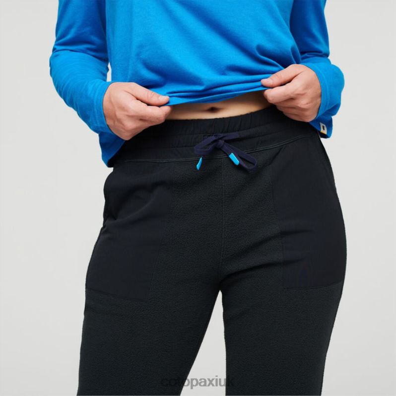 Cotopaxi UK - Abrazo Fleece Jogger Women Brands Black Cotopaxi X4X0H270