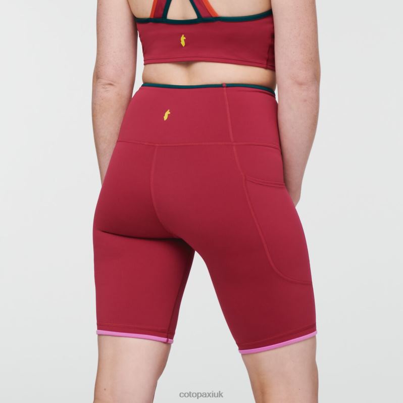 Cotopaxi UK - New Mari Bike Short Women Raspberry Cotopaxi X4X0H758
