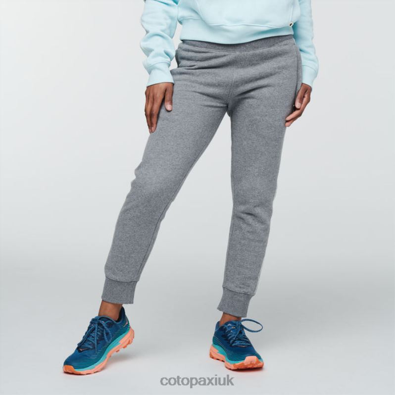 Cotopaxi UK - Organic Sweatpant Women Best Heather Grey Cotopaxi X4X0H284