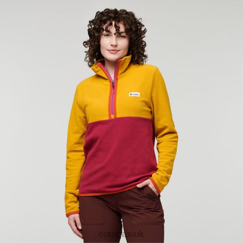 Cotopaxi UK - Amado Fleece Women Brands Amber-Raspberry Cotopaxi X4X0H116