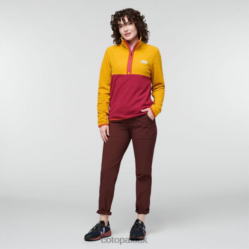 Cotopaxi UK - Amado Fleece Women Brands Amber-Raspberry Cotopaxi X4X0H116