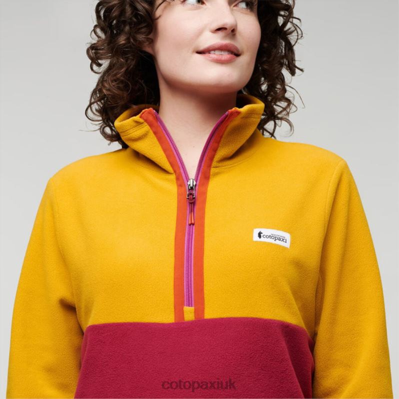 Cotopaxi UK - Amado Fleece Women Brands Amber-Raspberry Cotopaxi X4X0H116