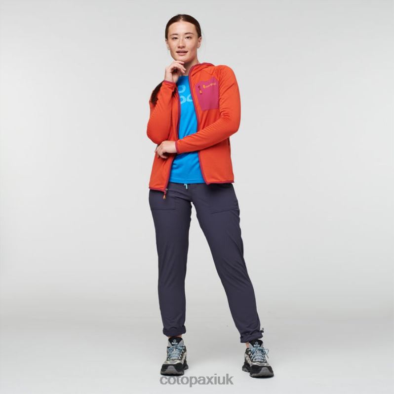 Cotopaxi UK - Canyon Otero Fleece Full-Zip Hooded Jacket Women Hot Cotopaxi X4X0H107