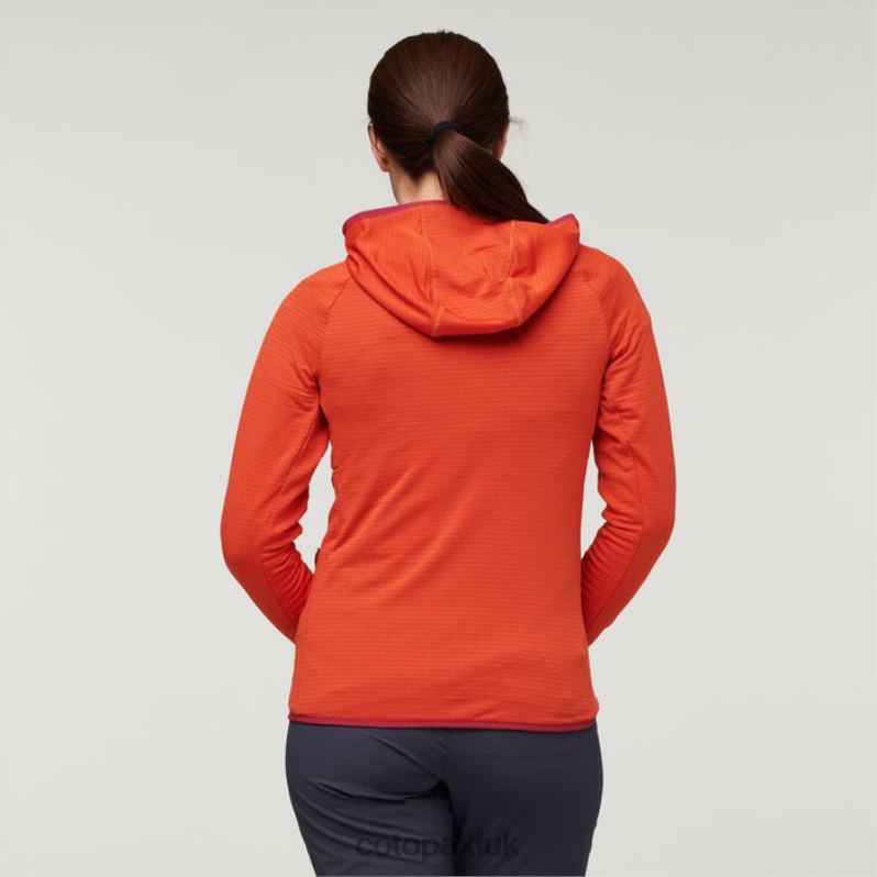 Cotopaxi UK - Canyon Otero Fleece Full-Zip Hooded Jacket Women Hot Cotopaxi X4X0H107