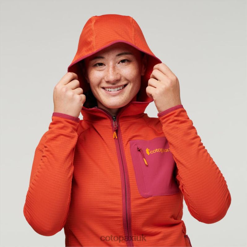 Cotopaxi UK - Canyon Otero Fleece Full-Zip Hooded Jacket Women Hot Cotopaxi X4X0H107