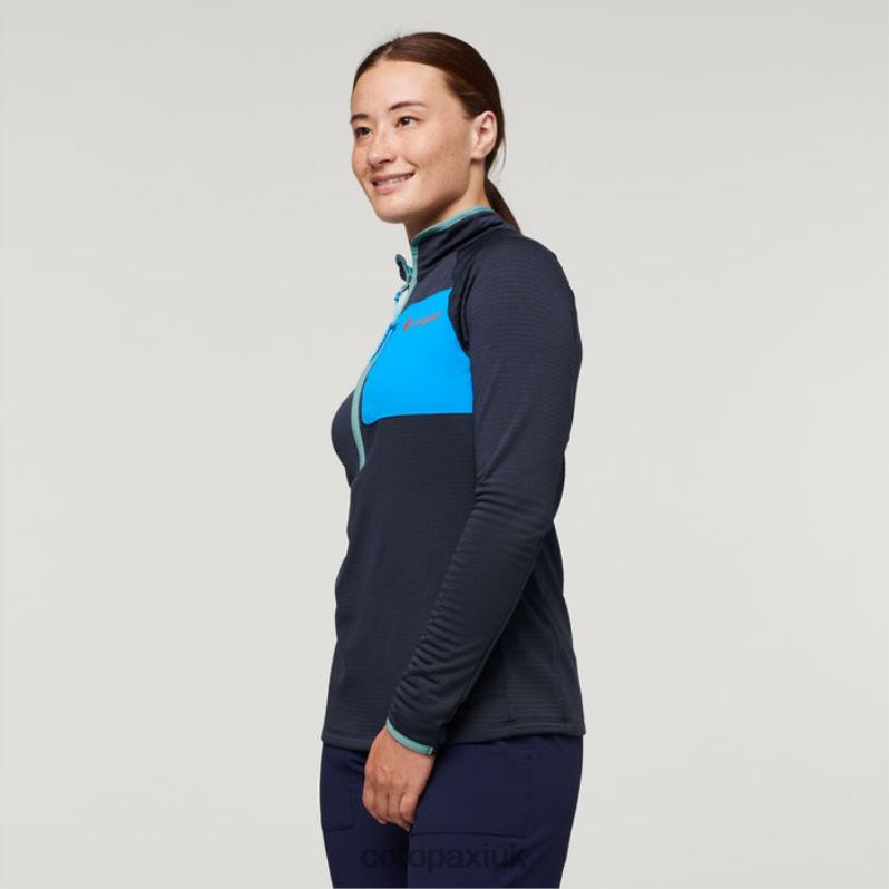 Cotopaxi UK - Collections Otero Fleece Half-Zip Pullover Women Graphite Cotopaxi X4X0H112