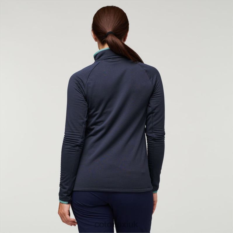 Cotopaxi UK - Collections Otero Fleece Half-Zip Pullover Women Graphite Cotopaxi X4X0H112