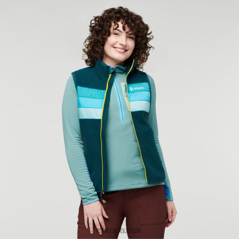 Cotopaxi UK - Grand Isle Teca Fleece Vest Women Collection Cotopaxi X4X0H122