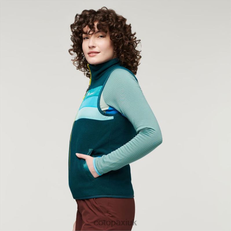 Cotopaxi UK - Grand Isle Teca Fleece Vest Women Collection Cotopaxi X4X0H122
