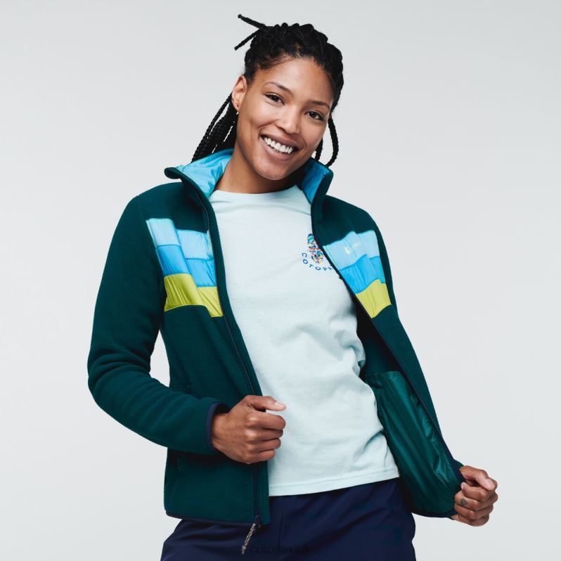 Cotopaxi UK - Kelp Forest Teca Fleece Full-Zip Jacket Women Origin Cotopaxi X4X0H707