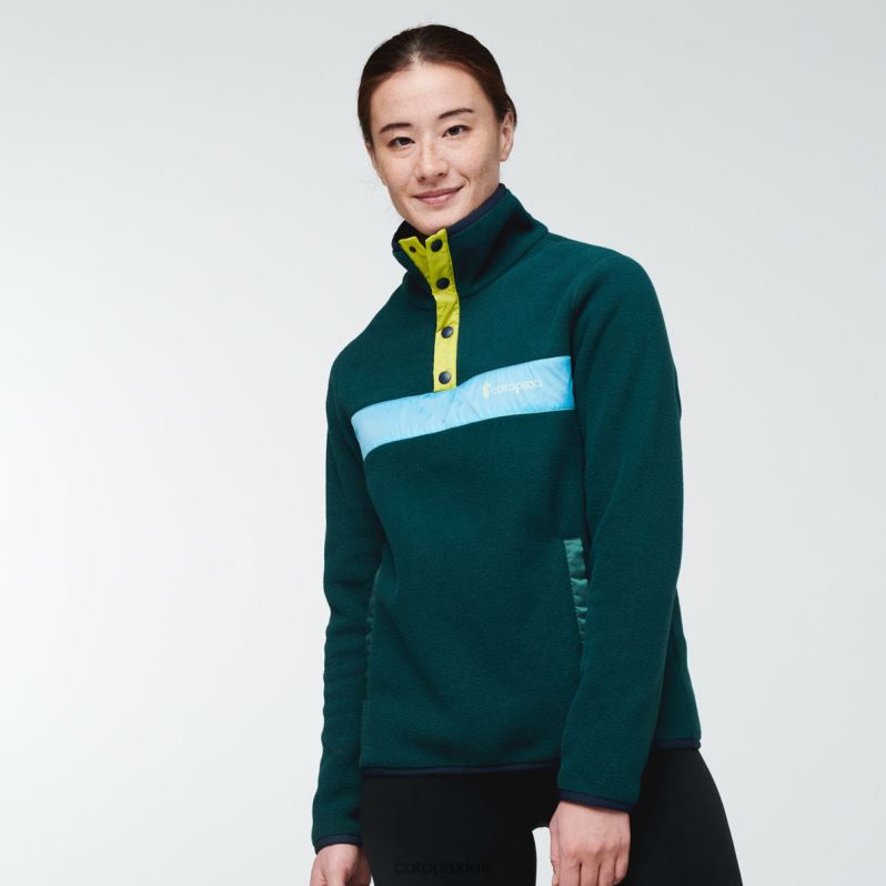 Cotopaxi UK - Swimmingly Teca Fleece Pullover Women Origins Cotopaxi X4X0H708