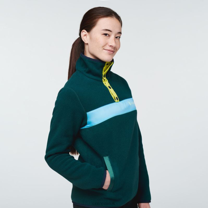 Cotopaxi UK - Swimmingly Teca Fleece Pullover Women Origins Cotopaxi X4X0H708