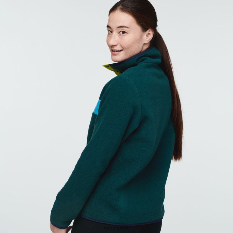Cotopaxi UK - Swimmingly Teca Fleece Pullover Women Origins Cotopaxi X4X0H708