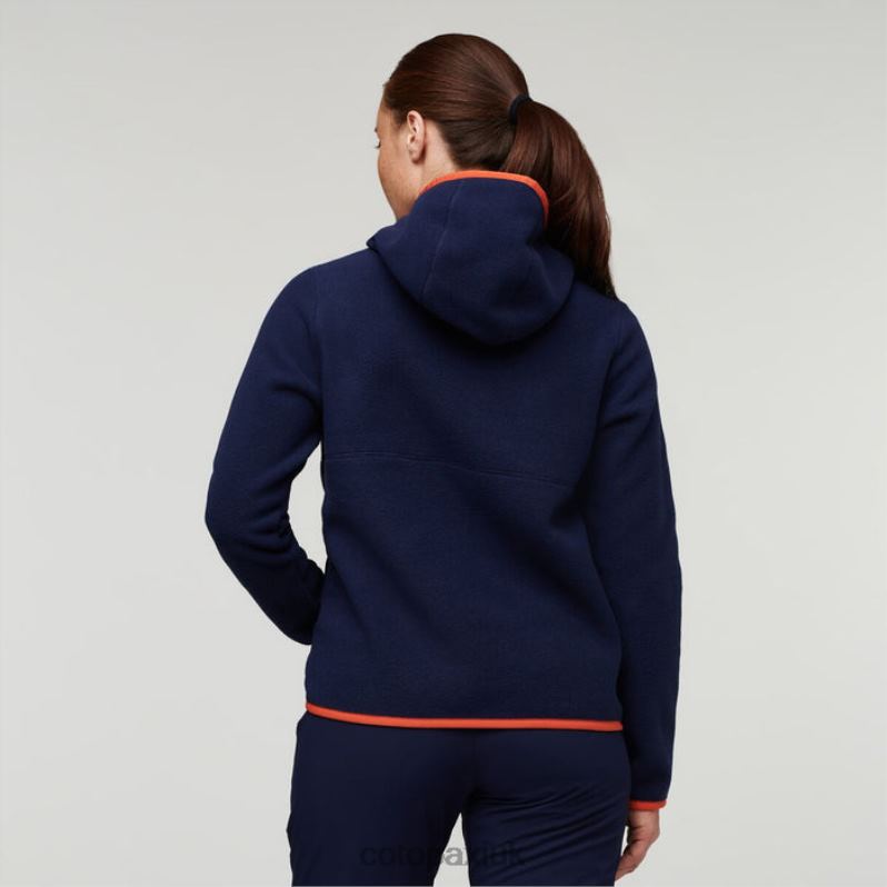 Cotopaxi UK - Teca Fleece Hooded Half-Zip Jacket Recycled Women Original Shoe Fly Cotopaxi X4X0H95