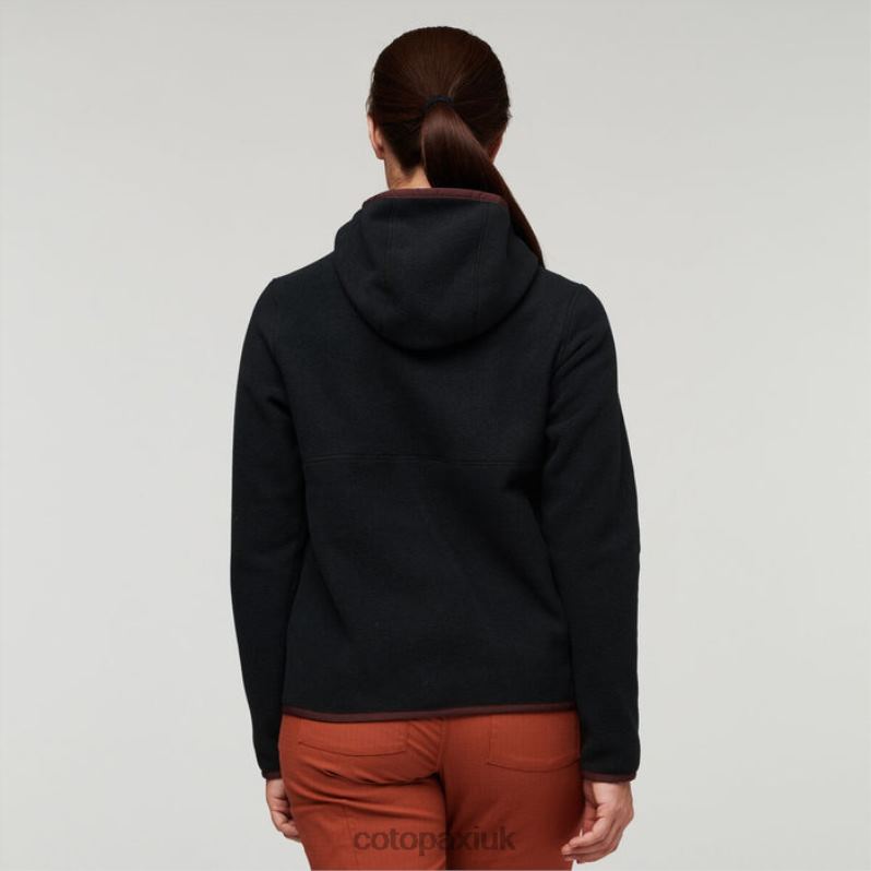 Cotopaxi UK - Teca Fleece Hooded Half-Zip Jacket Recycled Women Road To Fame Brands Cotopaxi X4X0H94