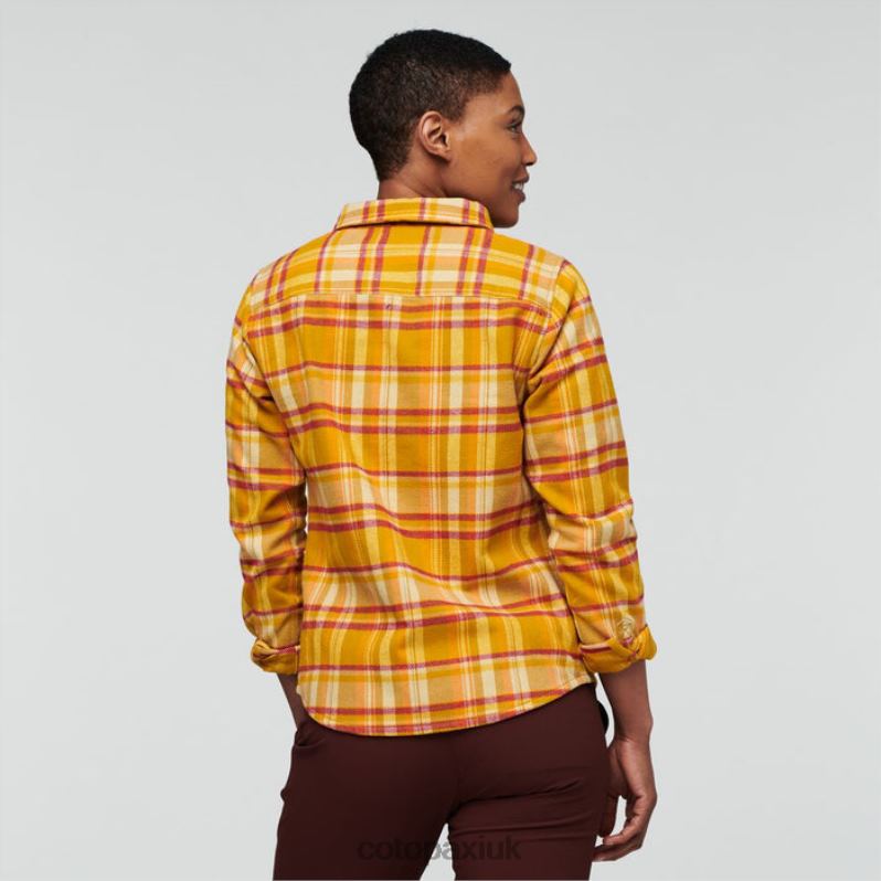 Cotopaxi UK - Amber Plaid Mero Flannel Shirt Women New Cotopaxi X4X0H252