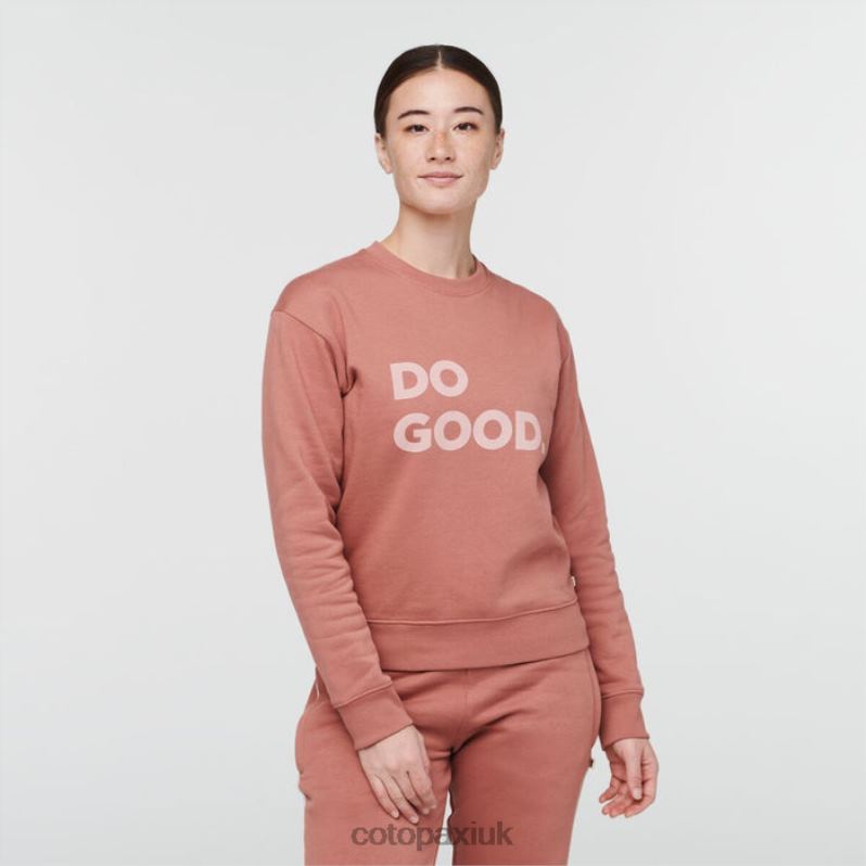 Cotopaxi UK - Earthen Hot Do Good Crew Sweatshirt Women Cotopaxi X4X0H250