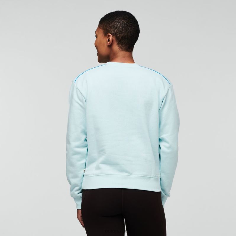 Cotopaxi UK - Fashion Ice On The Horizon Organic Crew Sweatshirt Women Cotopaxi X4X0H737