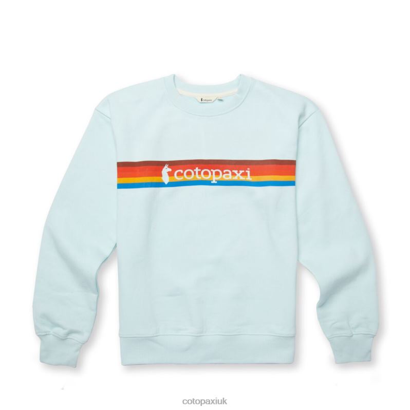 Cotopaxi UK - Fashion Ice On The Horizon Organic Crew Sweatshirt Women Cotopaxi X4X0H737