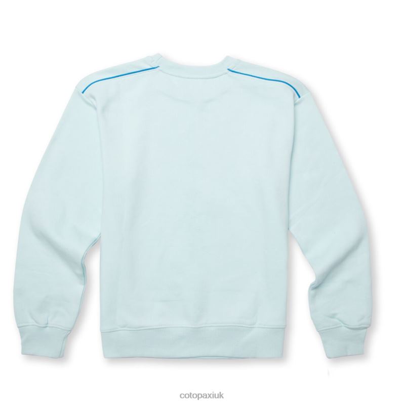 Cotopaxi UK - Fashion Ice On The Horizon Organic Crew Sweatshirt Women Cotopaxi X4X0H737