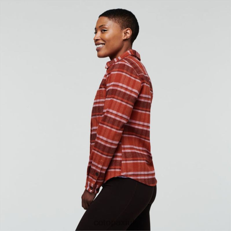 Cotopaxi UK - Fashion Mero Flannel Shirt Women Spice Plaid Cotopaxi X4X0H253