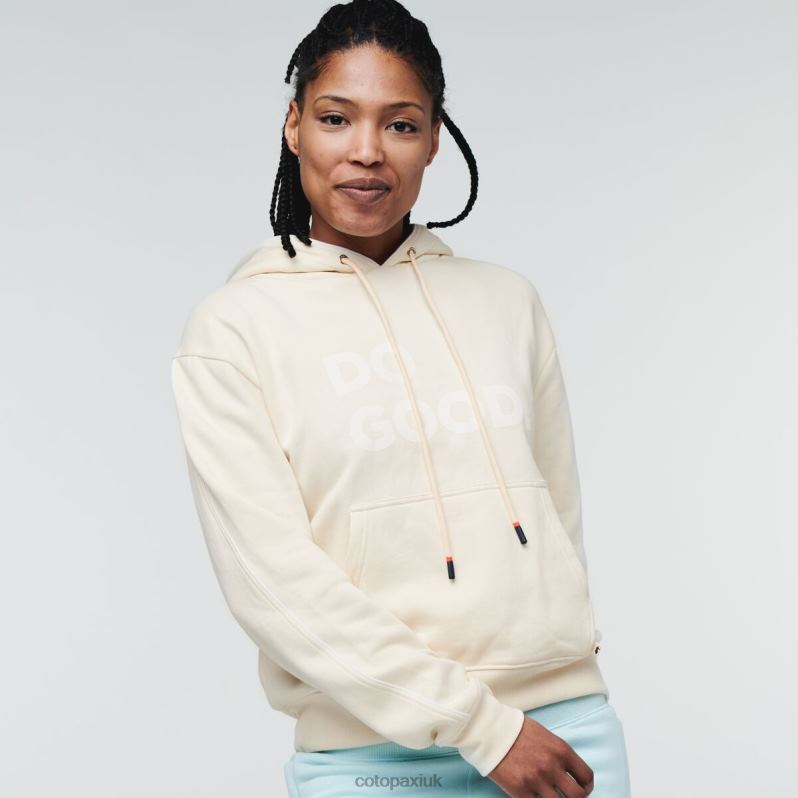 Cotopaxi UK - Hot Do Good Hoodie Women Bone Cotopaxi X4X0H734