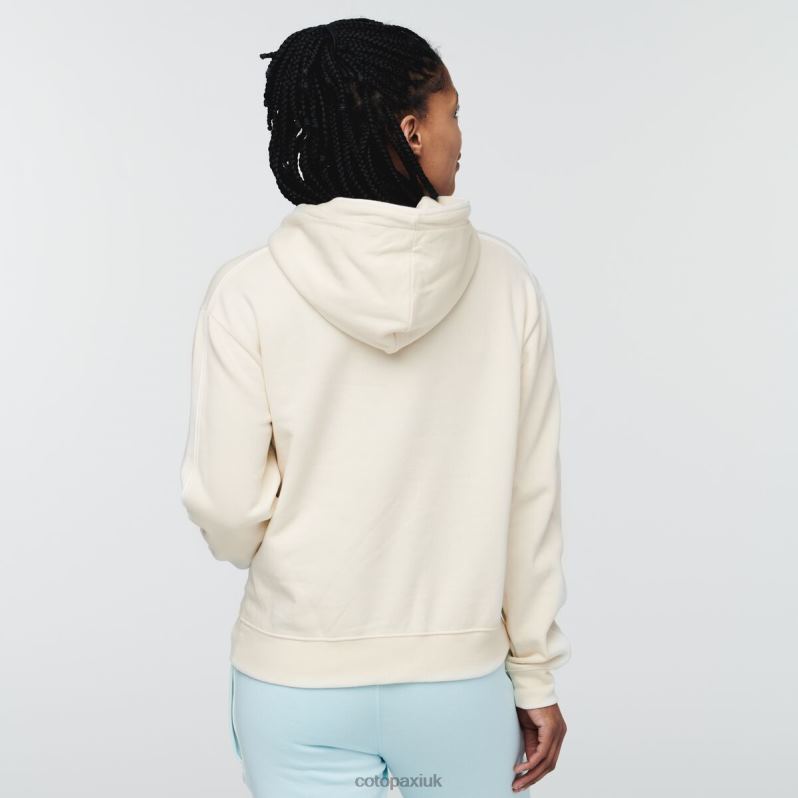 Cotopaxi UK - Hot Do Good Hoodie Women Bone Cotopaxi X4X0H734