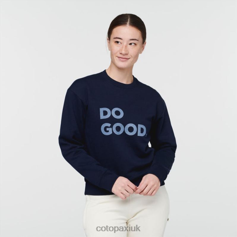 Cotopaxi UK - Maritime Do Good Crew Sweatshirt Women Brands Cotopaxi X4X0H248