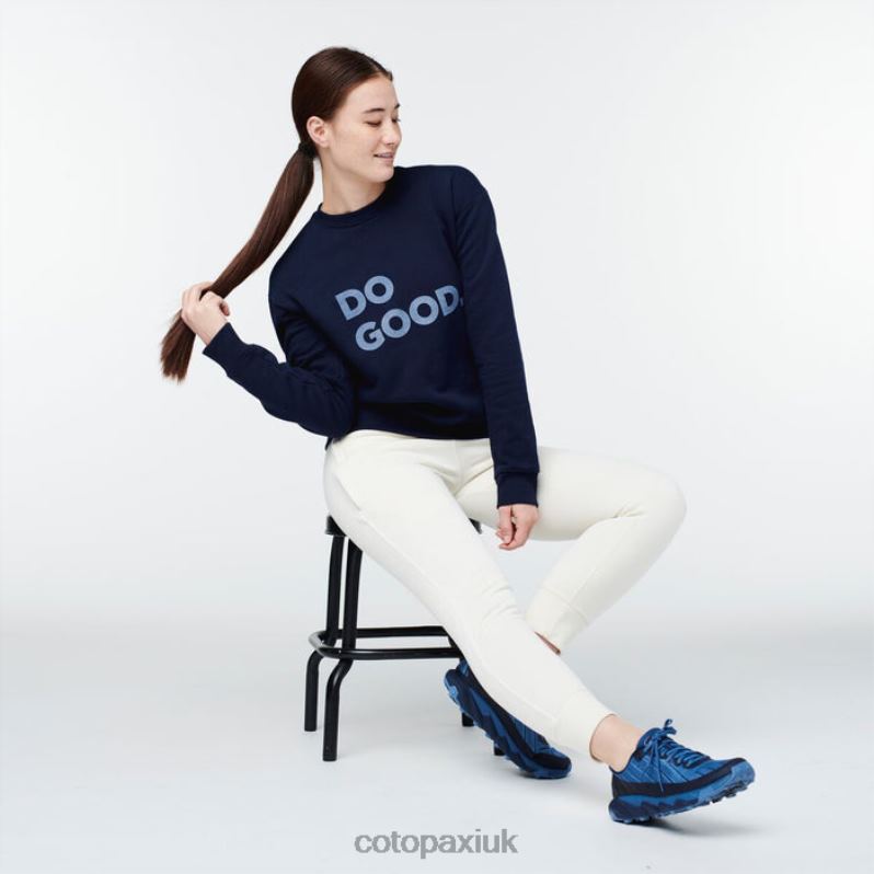 Cotopaxi UK - Maritime Do Good Crew Sweatshirt Women Brands Cotopaxi X4X0H248