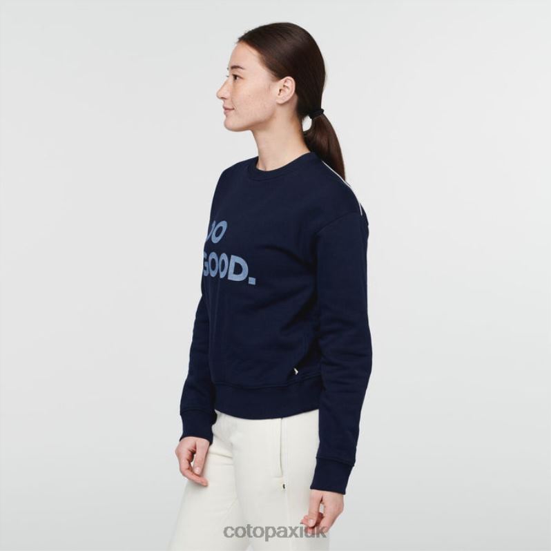 Cotopaxi UK - Maritime Do Good Crew Sweatshirt Women Brands Cotopaxi X4X0H248