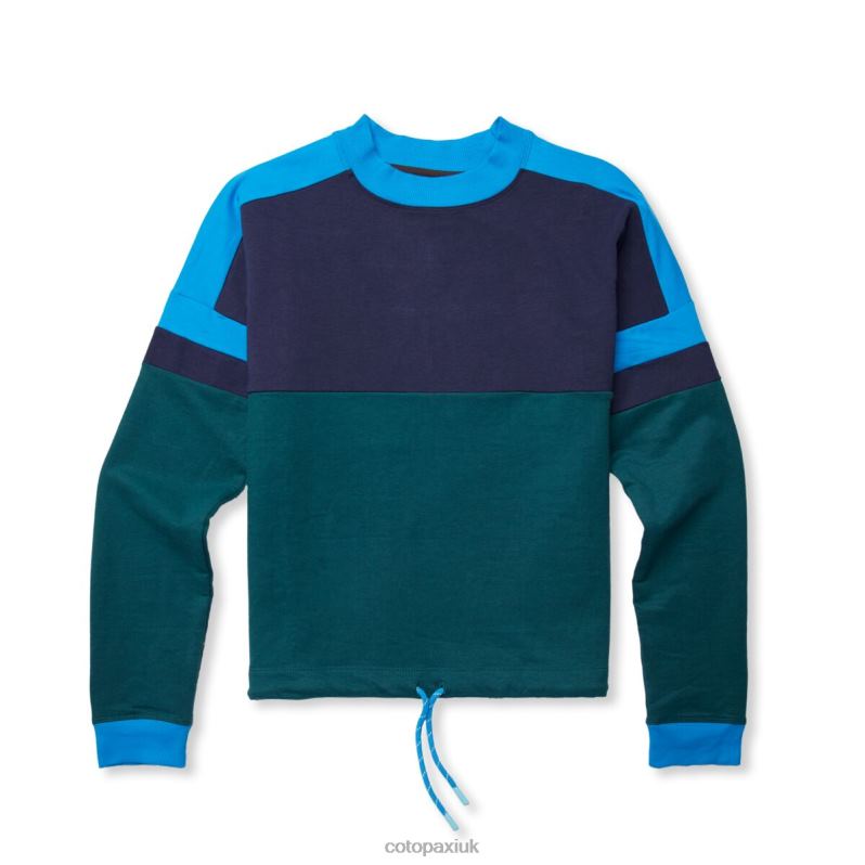 Cotopaxi UK - Maritime-Ocean Collection Bandera Sweatshirt Women Cotopaxi X4X0H727