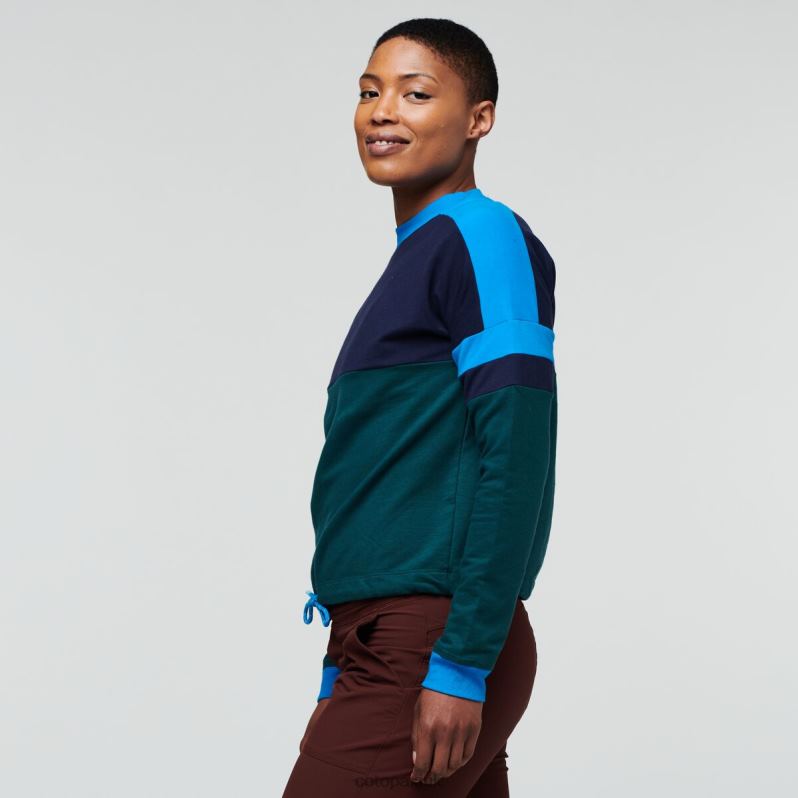 Cotopaxi UK - Maritime-Ocean Collection Bandera Sweatshirt Women Cotopaxi X4X0H727