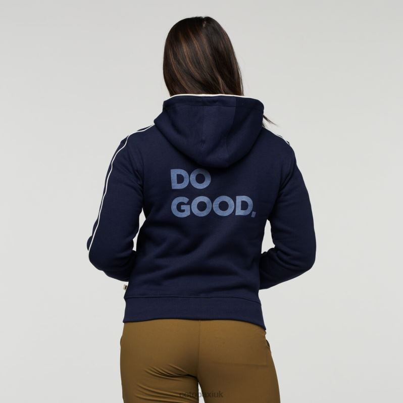 Cotopaxi UK - Maritime Origin Do Good Organic Full-Zip Hoodie Women Cotopaxi X4X0H729