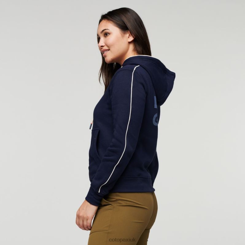 Cotopaxi UK - Maritime Origin Do Good Organic Full-Zip Hoodie Women Cotopaxi X4X0H729