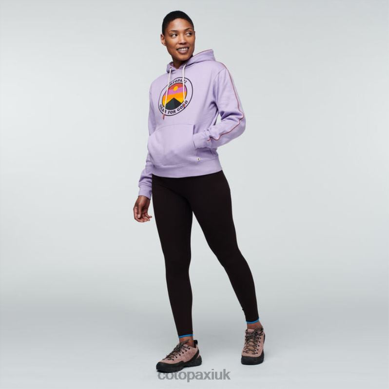 Cotopaxi UK - Sunny Side Organic Pullover Hoodie Women Thistle Brand Cotopaxi X4X0H269