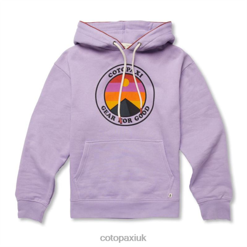 Cotopaxi UK - Sunny Side Organic Pullover Hoodie Women Thistle Brand Cotopaxi X4X0H269