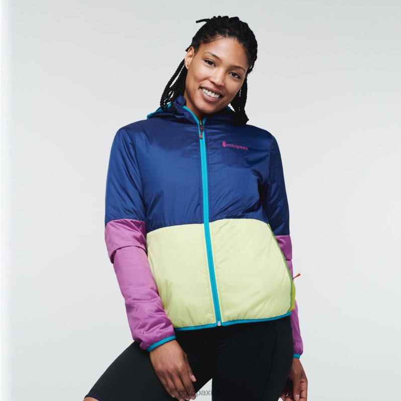 Cotopaxi Jacket UK - Hot Video Tape Teca Cálido Hooded Jacket Women Cotopaxi X4X0H690