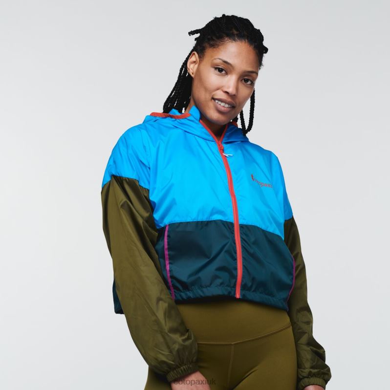 Cotopaxi Jacket UK - Origins Teca Crop Jacket Women That A Way Cotopaxi X4X0H686
