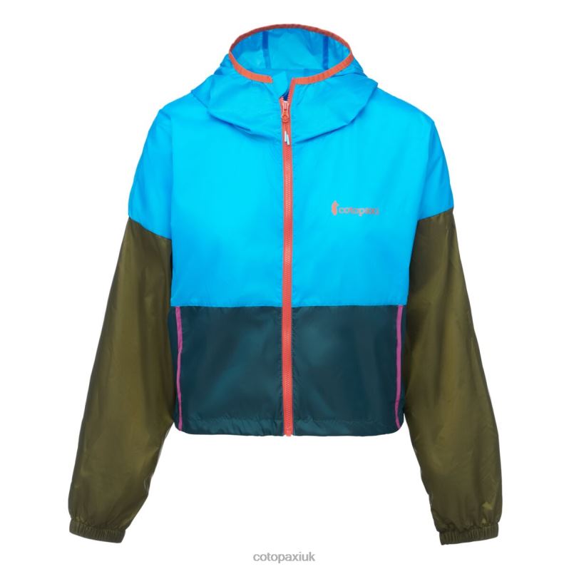 Cotopaxi Jacket UK - Origins Teca Crop Jacket Women That A Way Cotopaxi X4X0H686