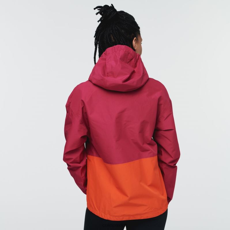 Cotopaxi Jacket UK - Raspberry New Cielo Rain Jacket Women Cotopaxi X4X0H681
