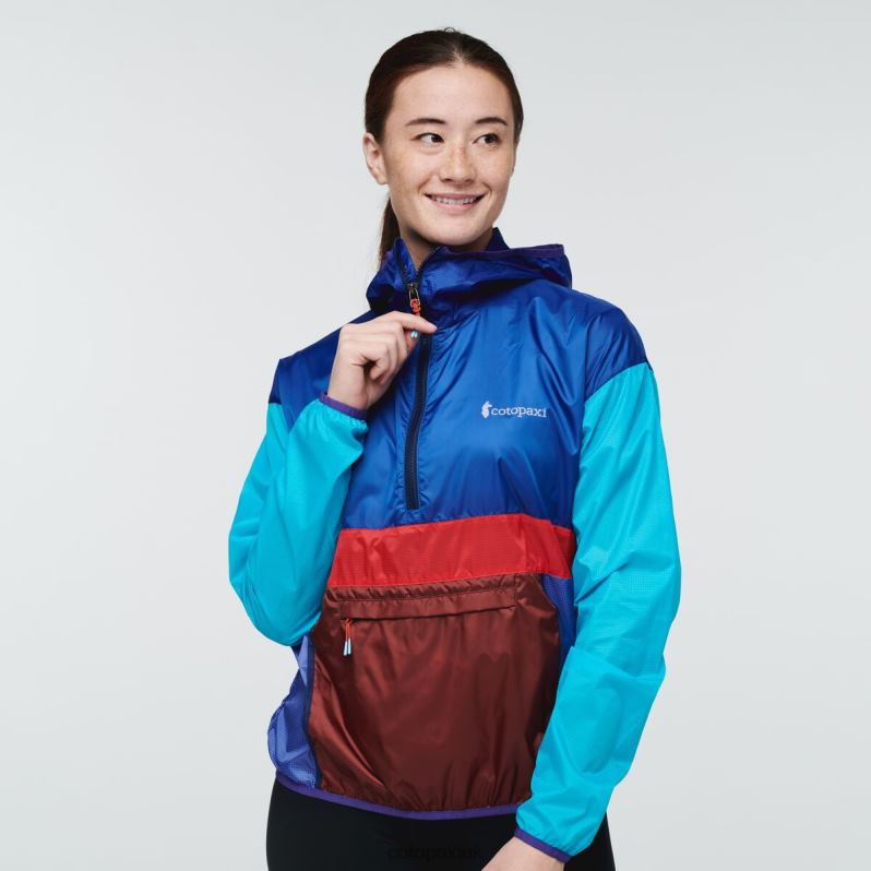 Cotopaxi Jacket UK - Sailor Teca Windbreaker Halfzip Women Collections Cotopaxi X4X0H684