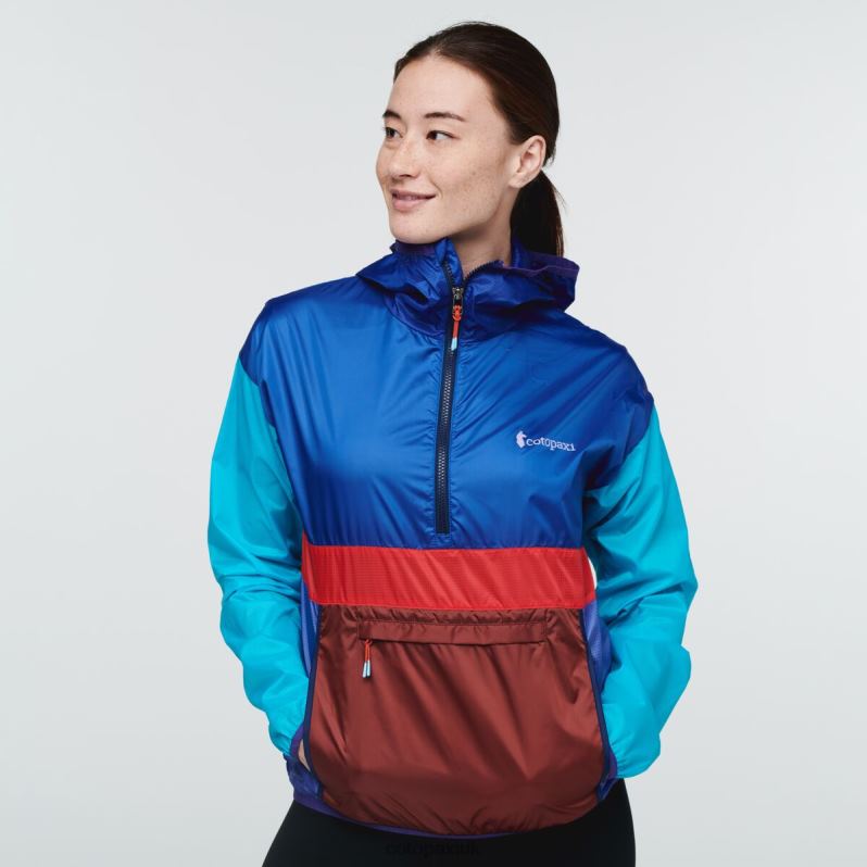 Cotopaxi Jacket UK - Sailor Teca Windbreaker Halfzip Women Collections Cotopaxi X4X0H684