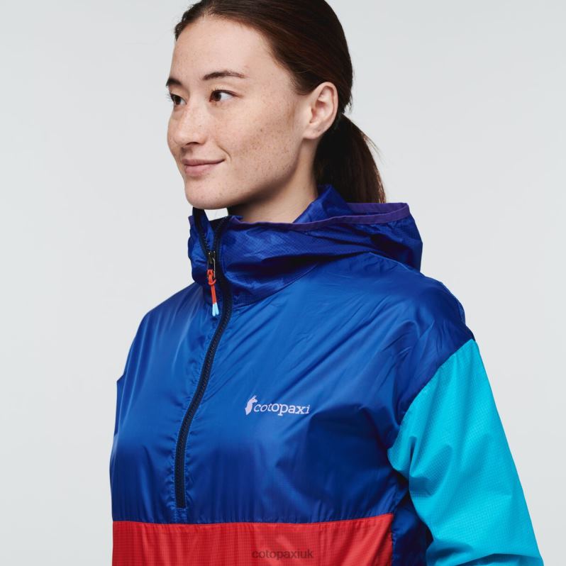 Cotopaxi Jacket UK - Sailor Teca Windbreaker Halfzip Women Collections Cotopaxi X4X0H684