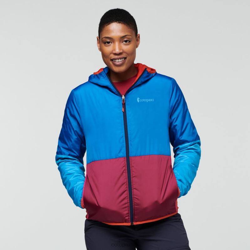Cotopaxi Jacket UK - Teca Cálido Hooded Jacket Women Original Rocket Science Cotopaxi X4X0H678