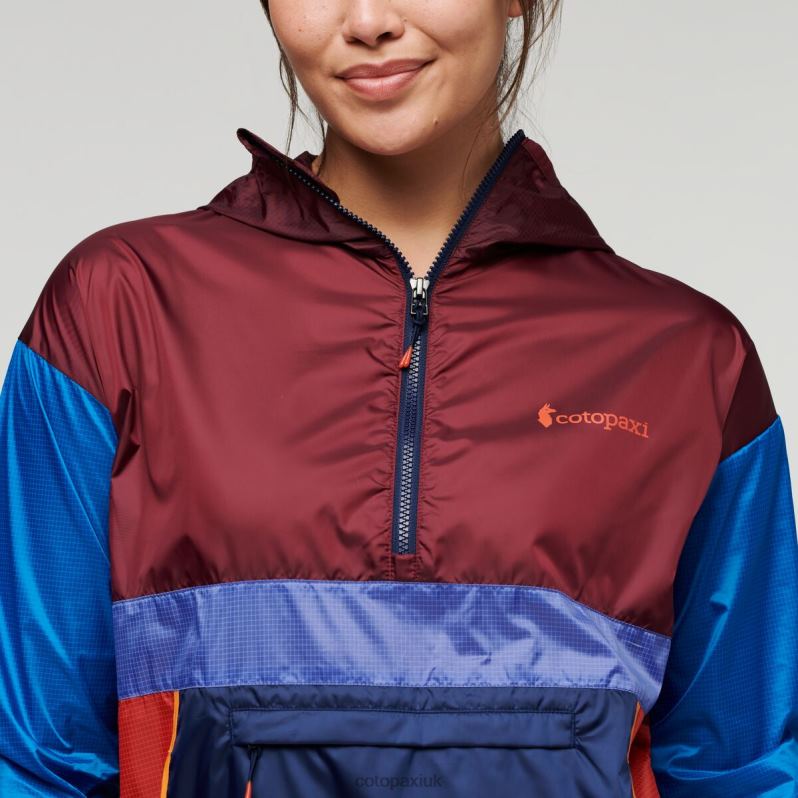 Cotopaxi Jacket UK - Teca Windbreaker Halfzip Women French Brands Cotopaxi X4X0H677
