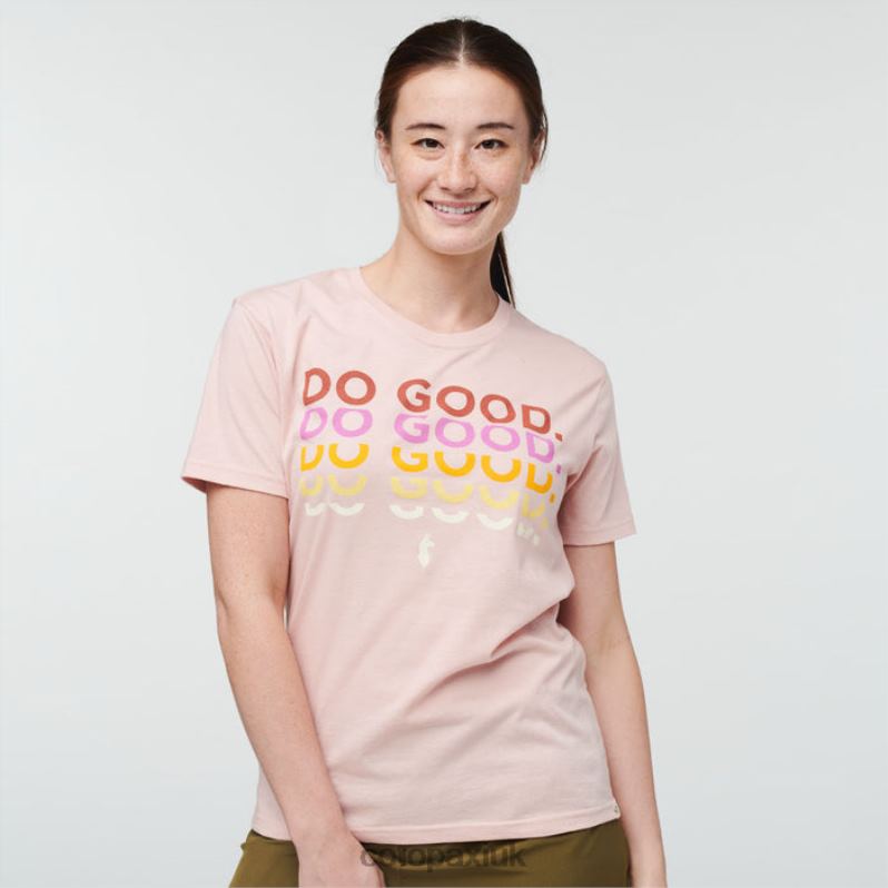 Cotopaxi UK - Do Good Repeat T-Shirt Women Brand Sand Cotopaxi X4X0H192